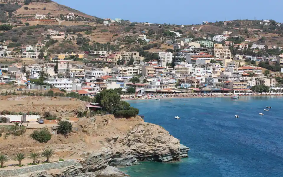 Agia Pelagia village and sheltered bay, Crete